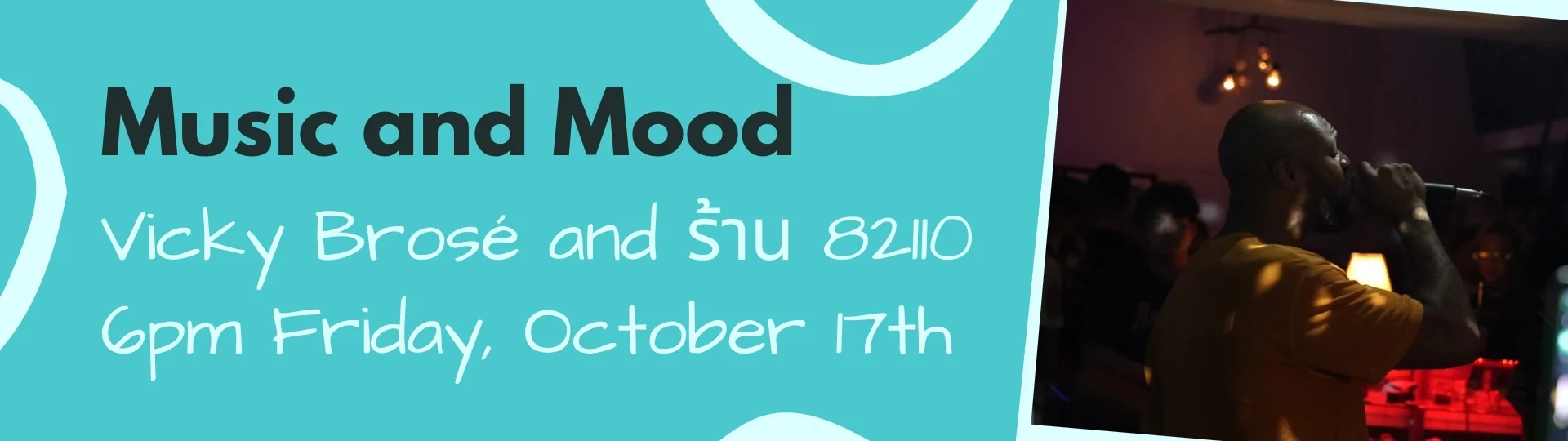 Music and Mood with Vicky Brosé Banner