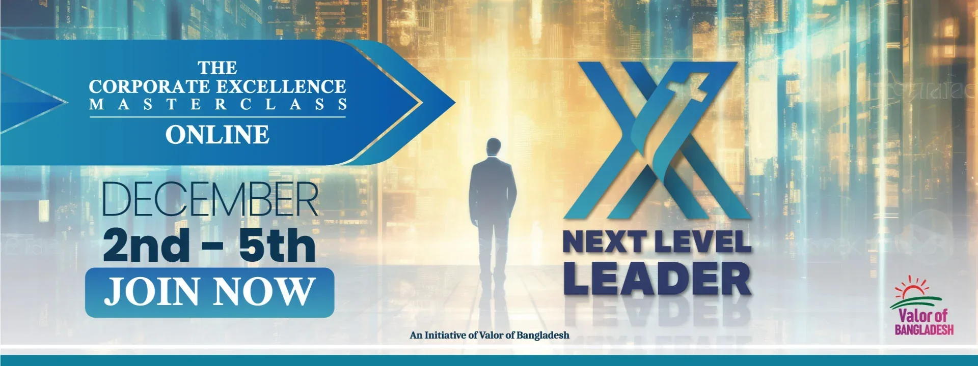 Next Level Leader - In Pursuit of Corporate Excellence Banner