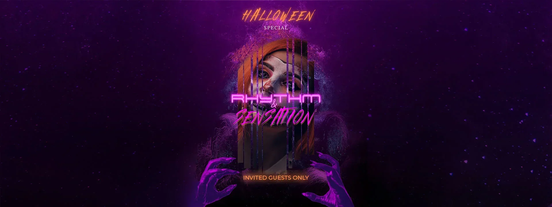 Black Birch Events Presents Halloween Rhythm and Sensation Banner
