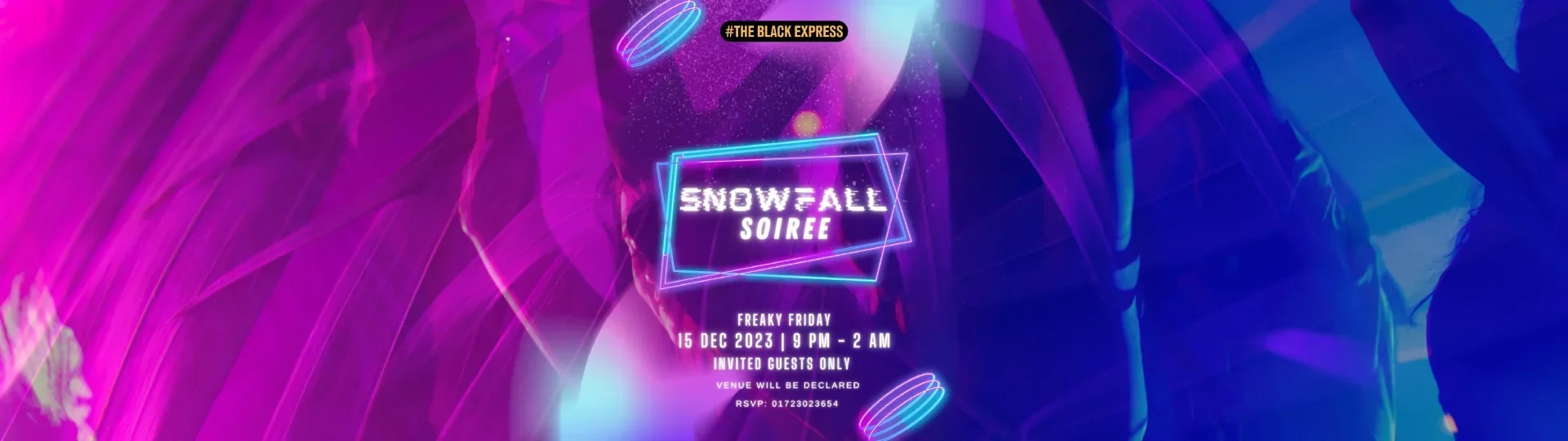 Snowfall Soiree Banner